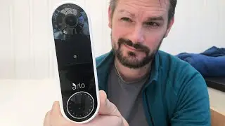 Arlo Wire-Free Video Doorbell - smart d&ouml;rrklocka, busenkel installation