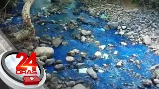 Sapa sa Banisilan, Cotabato, nagkulay-asul dahil sa food coloring | 24 Oras