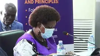 Accept criticism & stop being  Partisan: speaker Among tells officials of UHRC during report release