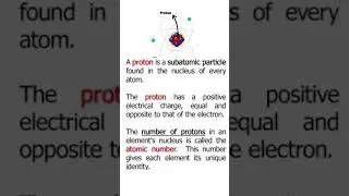 #What is proton definition #chemistry
