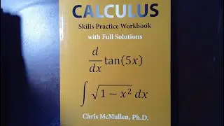 Book Review: Calculus with single Variables workbook by Chris McMullen (workbook)