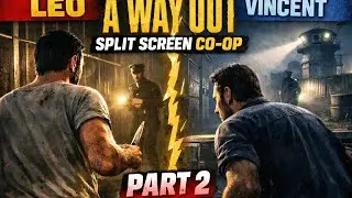 A Way Out | Split Screen Ps5 Gameplay  Live