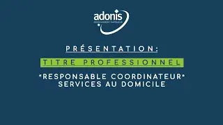 Présentation du Titre Professionnel 