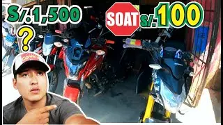 MOTOS BARATAS con el SOAT mas BARATO del PERU │LA TUPAC - PUCALLPA