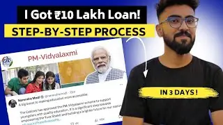 PM Vidyalakshmi Education Loan Step-by-Step | Loan for MBA, BTech, and More!