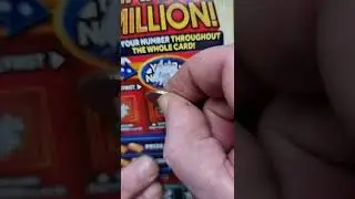 BRAND NEW &pound;5 MATCH A MILLION SCRATCH CARD