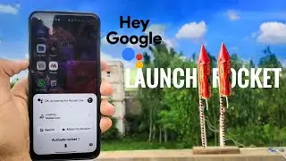 Making Voice Control Rocket Launcher || Google & Alexa Enabled || #electronics #google @GoogleIndia