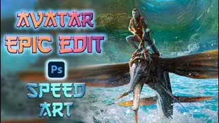 Photoshop Tutorial - AVATAR 2 - Speed Art
