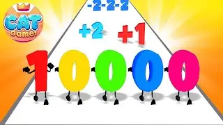 ⭐ Satisfying Mobile Games - Number Leveling Big Update Gameplay Walkthrough All 2048 Block 2511