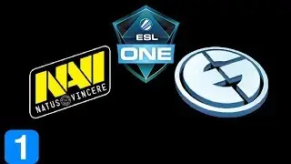Navi vs EG Game 1  ESL One Genting 2018 Highlights Dota 2