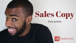 Writing Sales copy | Pain Points in copywriting