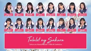 MNL48 &ndash; Talulot ng Sakura (Sakura no Hanabiratachi) [Color Coded Lyrics TG/BY/EN]
