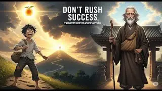 Why Rushing Success Pushes It Further Away 🚫 | The Zen Master&rsquo;s Secret to Achieve Anything 🧘&zwj;♂️