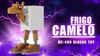Frigo Camelo Blocks Toy Build 🧩 MZ-409 Step-by-Step Guide #bricks #nanoblock