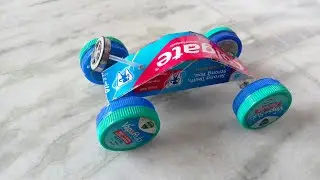 How to make Colgate Box Magnet super car at home #colgatebox #colgateboxcraft #colgateboxcar