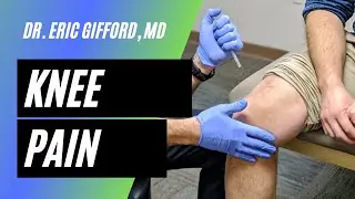 Treating Knee Pain without surgery with Dr. Eric Gifford, MD