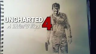 Nathan Drake  - Uncharted 4 - speed drawing