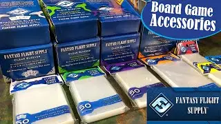 An overview of Fantasy Flight Games card sleeves