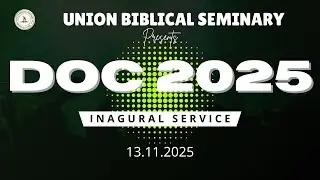 DOC  - 2025 |  Day 1 Inaugural Session I | Union Biblical Seminary