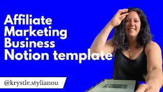 Affiliate Marketing Notion Dashboard