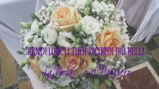 Allestimento floreale per il matrimonio di Laura e Alessandro