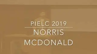 PIELC 2019 Norris McDonald