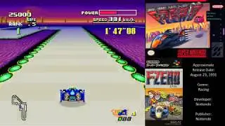 Test Stream #2: F-Zero (with bsnes HD Mode 7)