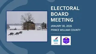 PWC Electoral Board Meeting - January 30, 2026