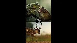 Epic Battle: Bullfrog vs 10 Deadly Predators