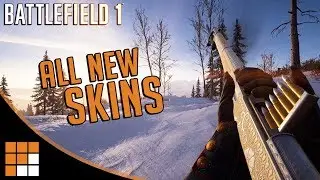 Все легендарные камуфляжи из русского DLC + тонны новых обликов оружия появятся в Battlefield 1!