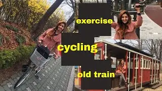 SUNDAY CYCLING AND KOREANS' FITNESS SECRET | South Korea | Sadia Rind | VLog#69
