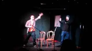 Deff Jeff and E Trouble performing Sliced Bread Live