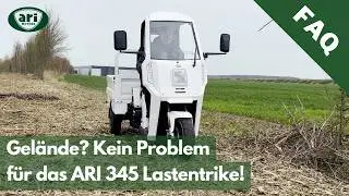 ARI 345 Lastentrike im Gelände – Wie geländetauglich ist unser Elektromoped wirklich? 🌲⚡