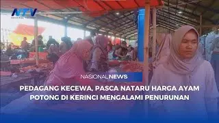 PEDAGANG KECEWA, PASCA NATARU HARGA AYAM POTONG DI KERINCI MENGALAMI PENURUNAN