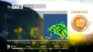 The Weather Channel Local on the 8s Tampa, FL - Tropical Storm Emily - July 31, 2017