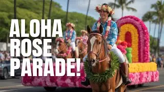 Rose Parade Hawaii Equestrian Entries Full Parade
