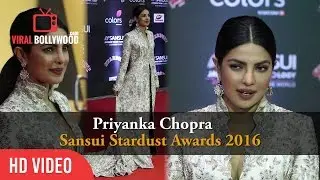 (FULL VIDEO) Priyanka Chopra at Sansui Stardust Awards 2016