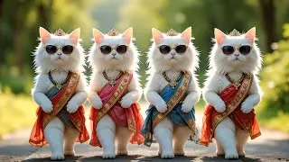 बिल्ली डांस | Cutest Cat videos funny dance 🤣 💃 Dance Videos for cats#funny #dancingcat #cat #cute