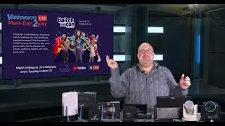 Прямая трансляция на Twitch. Новости Videoguys. День 2. Онлайн-вебинар.