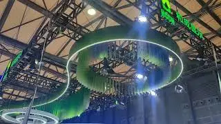 LED China expo stand builder,DIC Shanghai booth fabrication