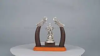 Divine Brilliance: Handcrafted 925 Pure Silver Ganesh Idol | Krishna Jewellers