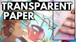 Draw With me - Painting on Transparent Paper! (Mylar)