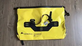 Водонепроницаемая сумка Touratech Adventure Rack Pack, р  XL, 89 л , желто черная, 01 055 3003 0