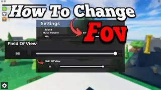 How to Change Fov in Evade Roblox Pc/Mobile - Full Guide