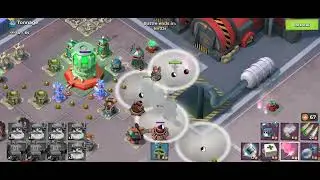 Attacking Operation Stronghold [Tonnage] with 3 Mechs and 15 Bombardiers | Boom Beach