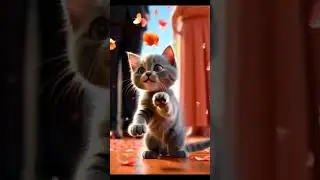 Неожиданный сюрприз#cat #cutecat #kitten #love #catvideos #cutecats #cuteanimals #animation #cartoon