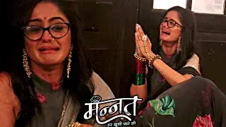 Mannat | Colour Tv | Aishwarya ke samne Mannat foot foot Ke Akhir Kyu RO Padi | On location 