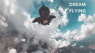 Wingsuit Dream Flight Through Clouds | Immersive 360 VR