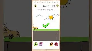 Brain Test All Star IQ Boost Level 498 Save that sleeping driver #braintestallstar