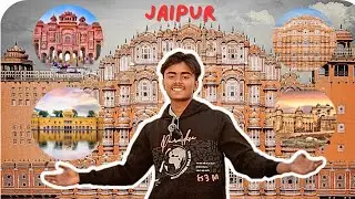 Jaipur Trip Vlog | jal Mahal | Amer Fort | Nahargarh Fort | Hawa Mahal 🕌